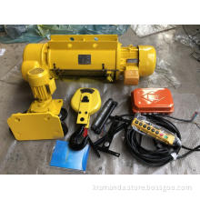 cd/md wire rope electric winch material lifting hoist